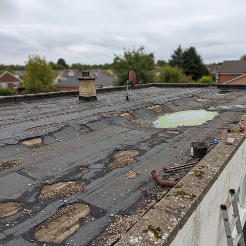 Roof Drainage Repair